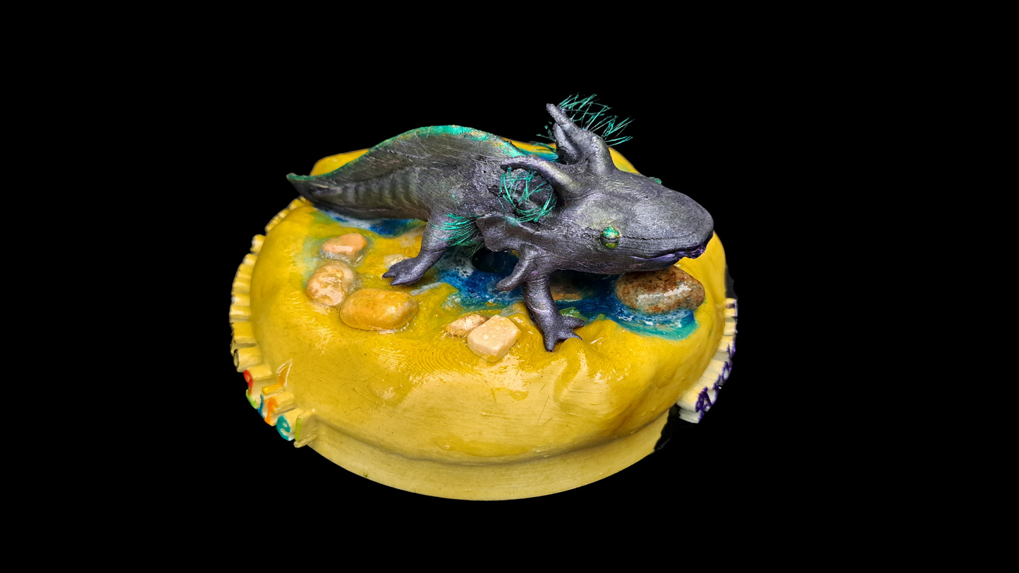 Axolotl - Fallout 76 Inspired Diorama